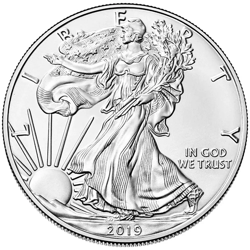 1oz Silver American Eagle Coin (2019)