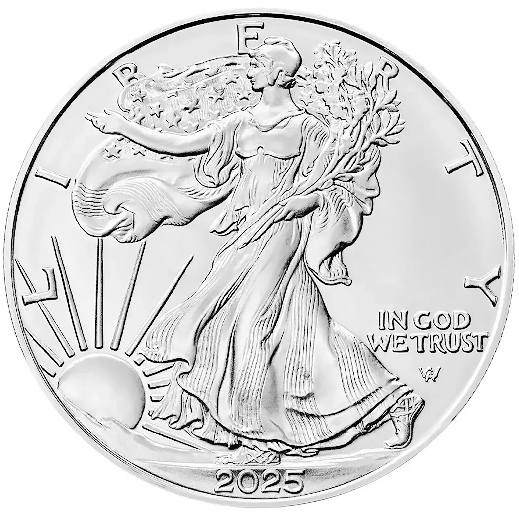 1oz Silver American Eagle Coin (2025)