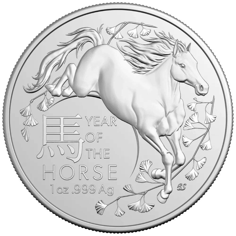 1oz Silver Australian Mint Year of the Horse Coin (2026)