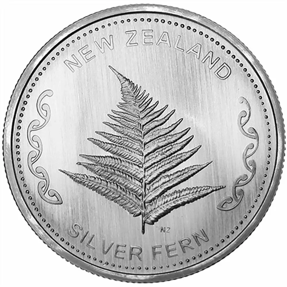 1oz Silver Ferns Rounds