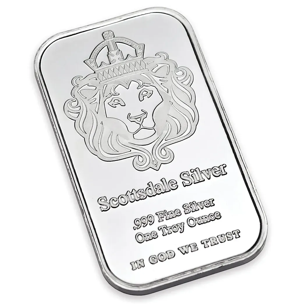 1oz Silver Scottsdale Minted Bar