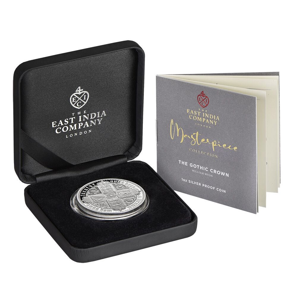 2022 Masterpiece Gothic Crown 1oz Silver Proof Coin 3