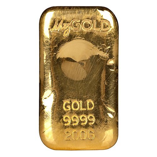 200g Gold Cast Bar
