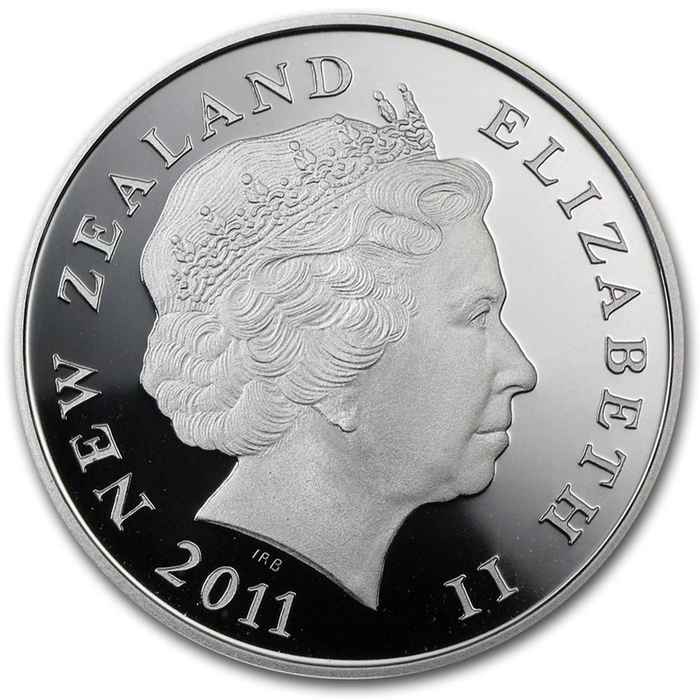 2011 1oz NZ Yellow-Eyed Penguin-2