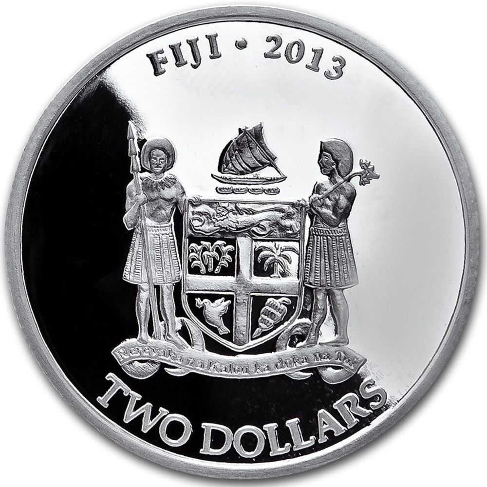 2013 1oz Silver Bullion Coin Turtle Niue
