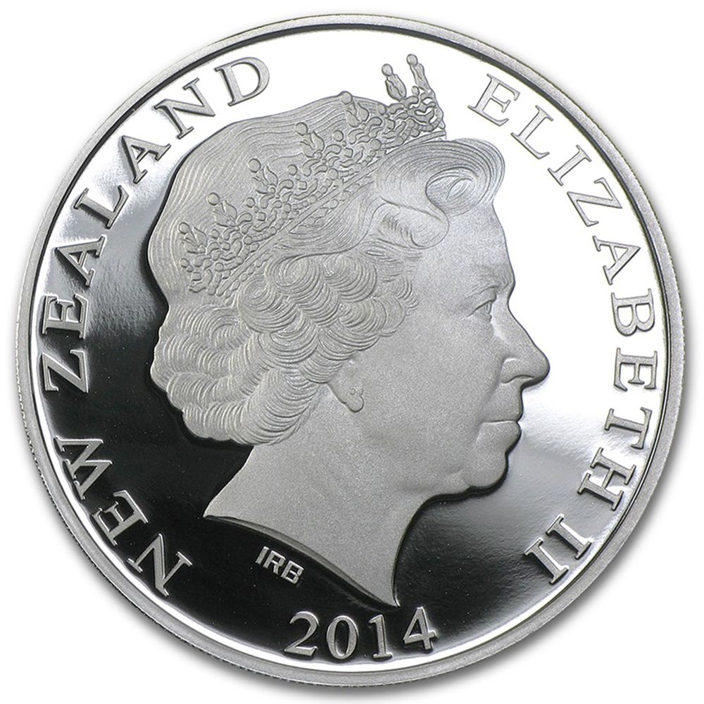 2014 1oz Silver NZ Kairuku Proof Coin-2