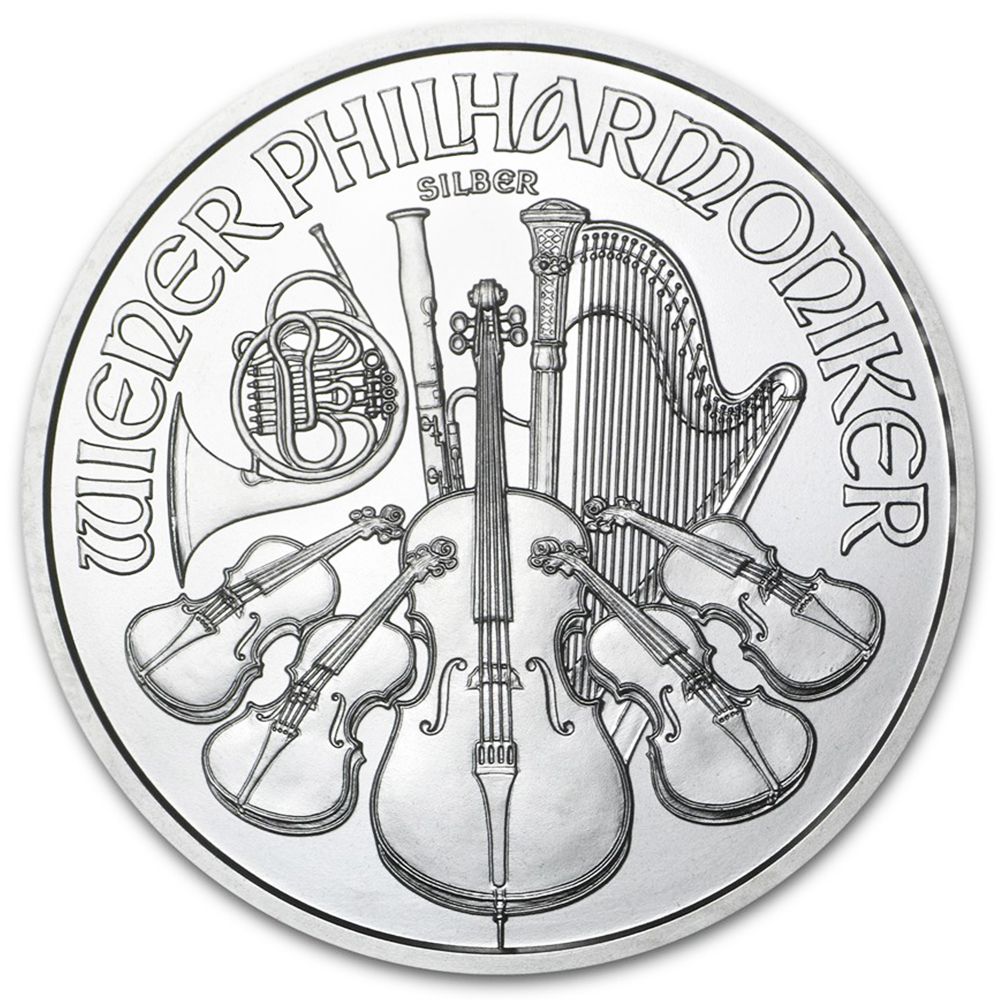 1oz Austrian Silver Philharmonic Loose Coins (2024)