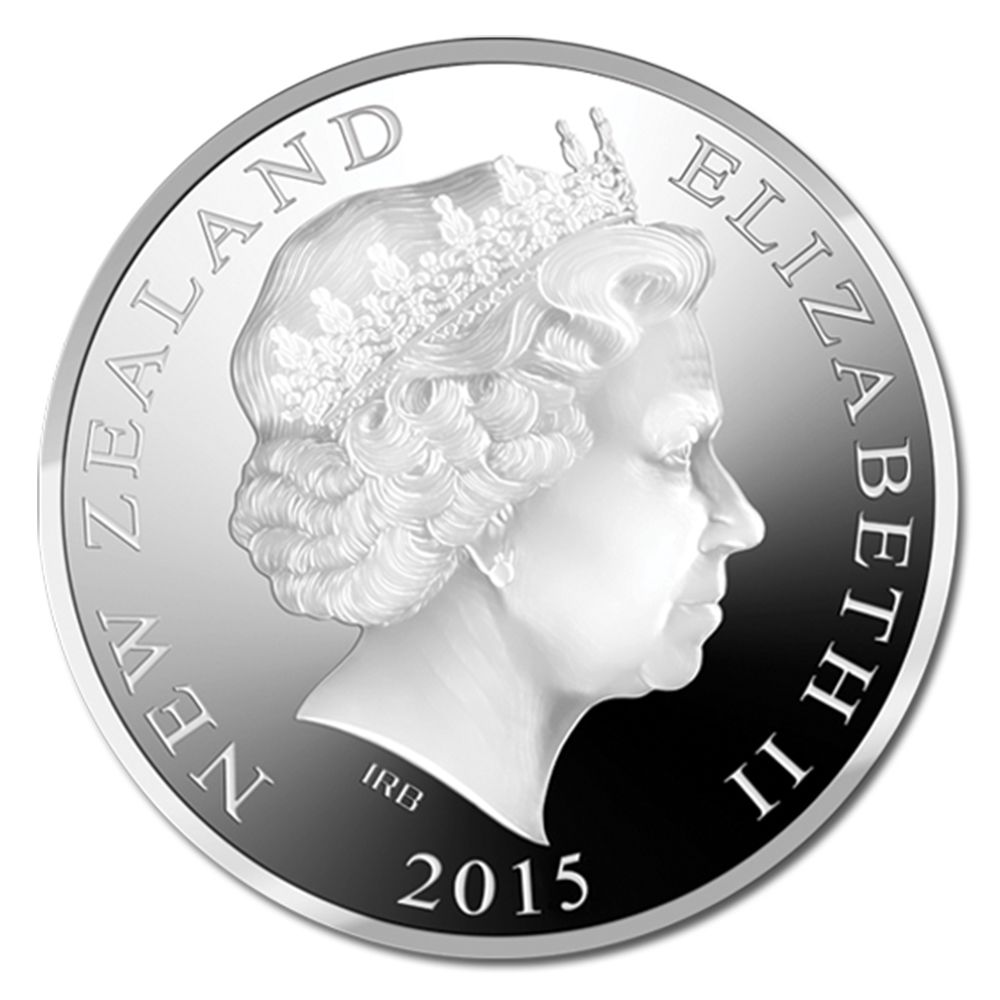 2015 1oz Silver NZ Huia Proof Coin