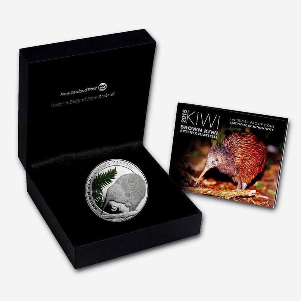 2015 1oz Silver NZ Kiwi Proof Coin-3