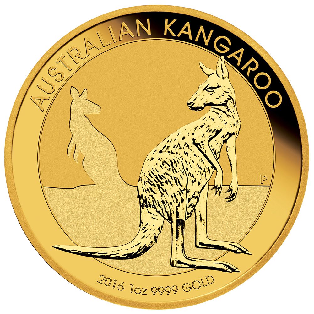 2016 1oz Australian Gold Kangaroo Coin-1