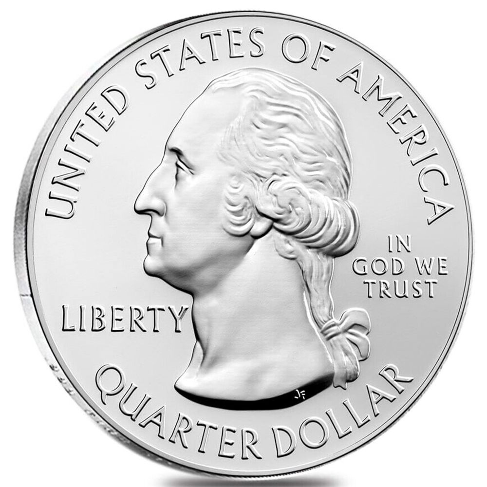 2019 5oz Silver San Antonio Missions National Hist. Park, TX Pre-Owned