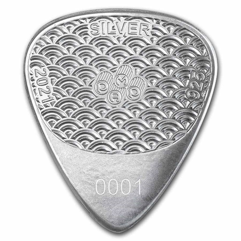 2021 10g Fender® 351 Heavy Sterling Silver Guitar Pick