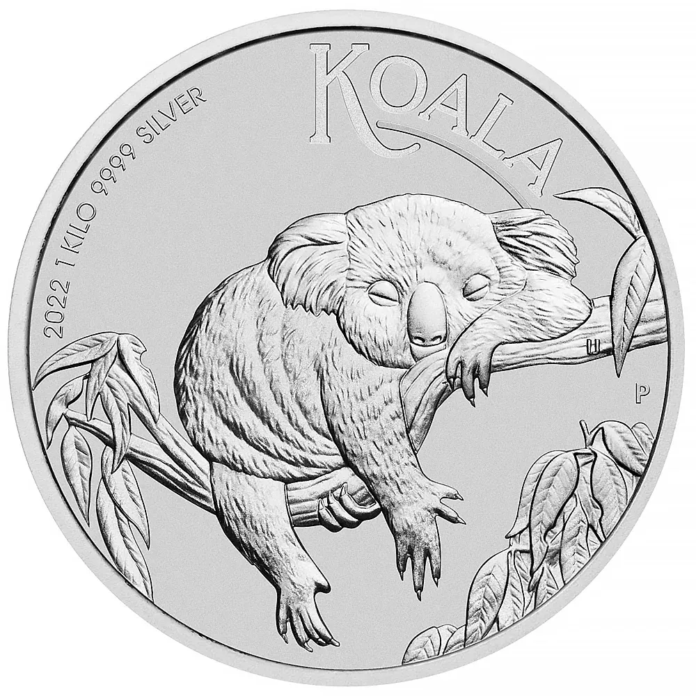 2022 1kg Perth Mint Silver Koala