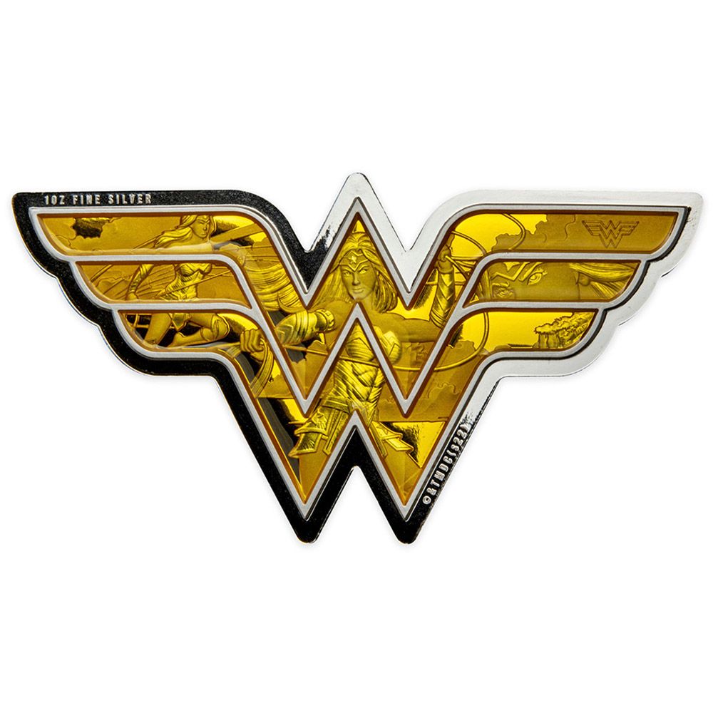 2022 1oz DC Comics Wonder Woman Silver Coin-1