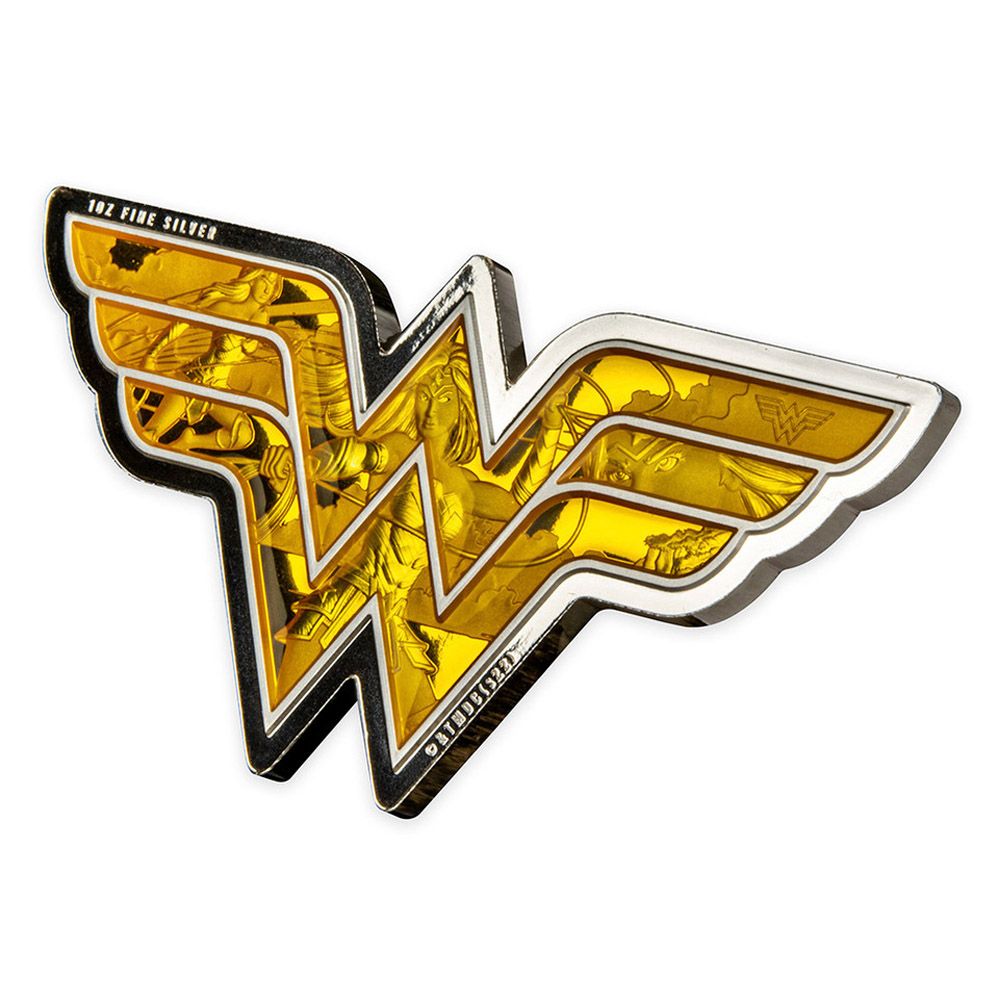 2022 1oz DC Comics Wonder Woman Silver Coin-2