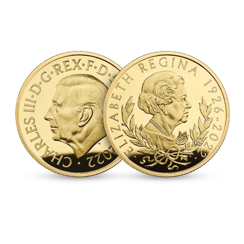 2022 1oz Gold Proof Memorial Coin Her Majesty Queen Elizabeth II-2