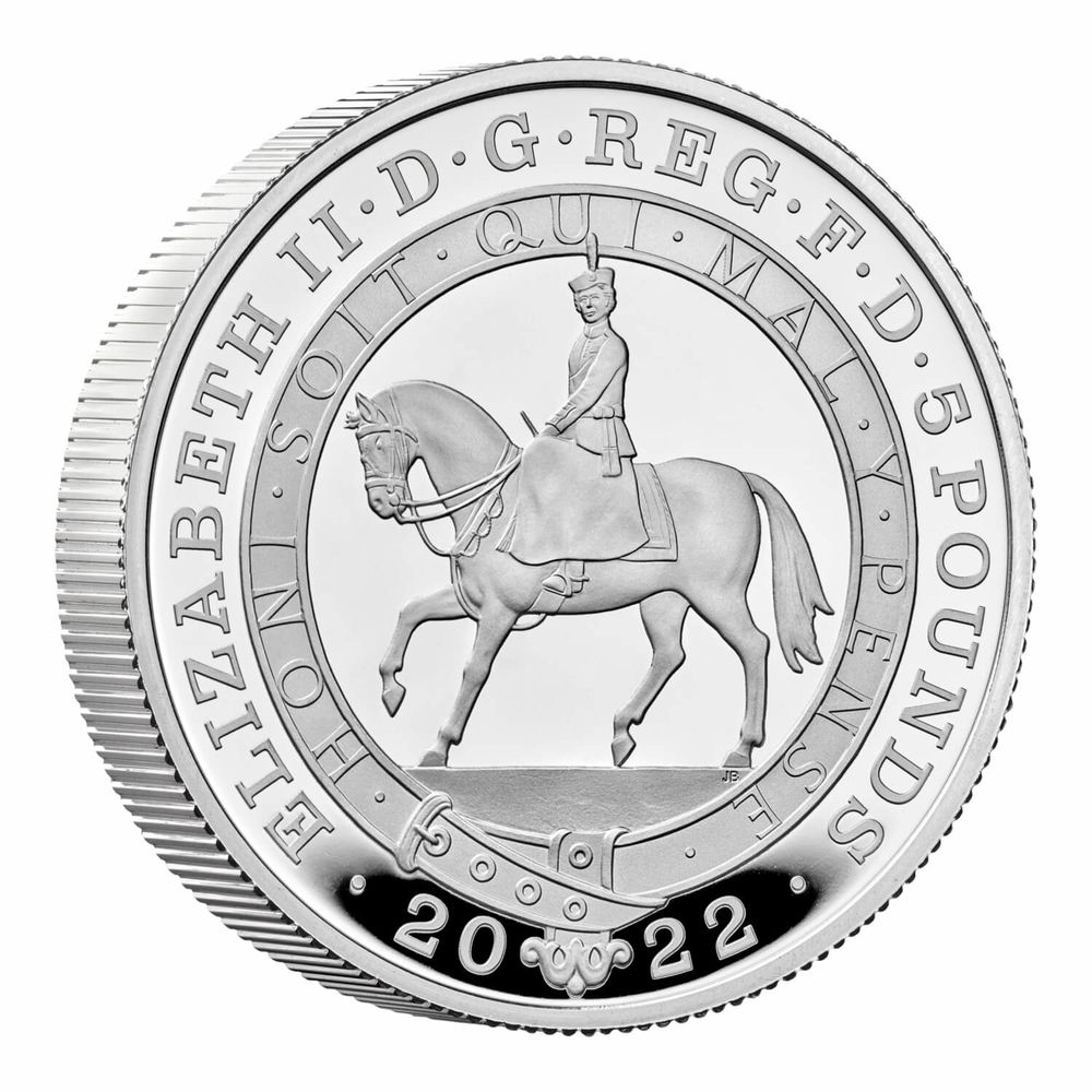 2022 The Platinum Jubilee of Her Majesty The Queen 2oz Silver Proof Coin