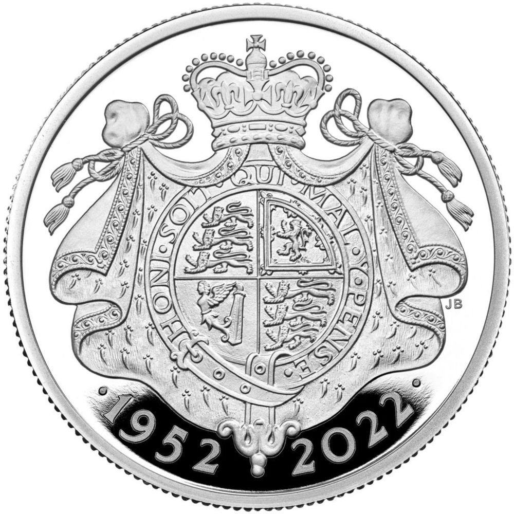 2022 The Platinum Jubilee Celebration Set Her Majesty Queen Elizabeth II 2 Proof Coins