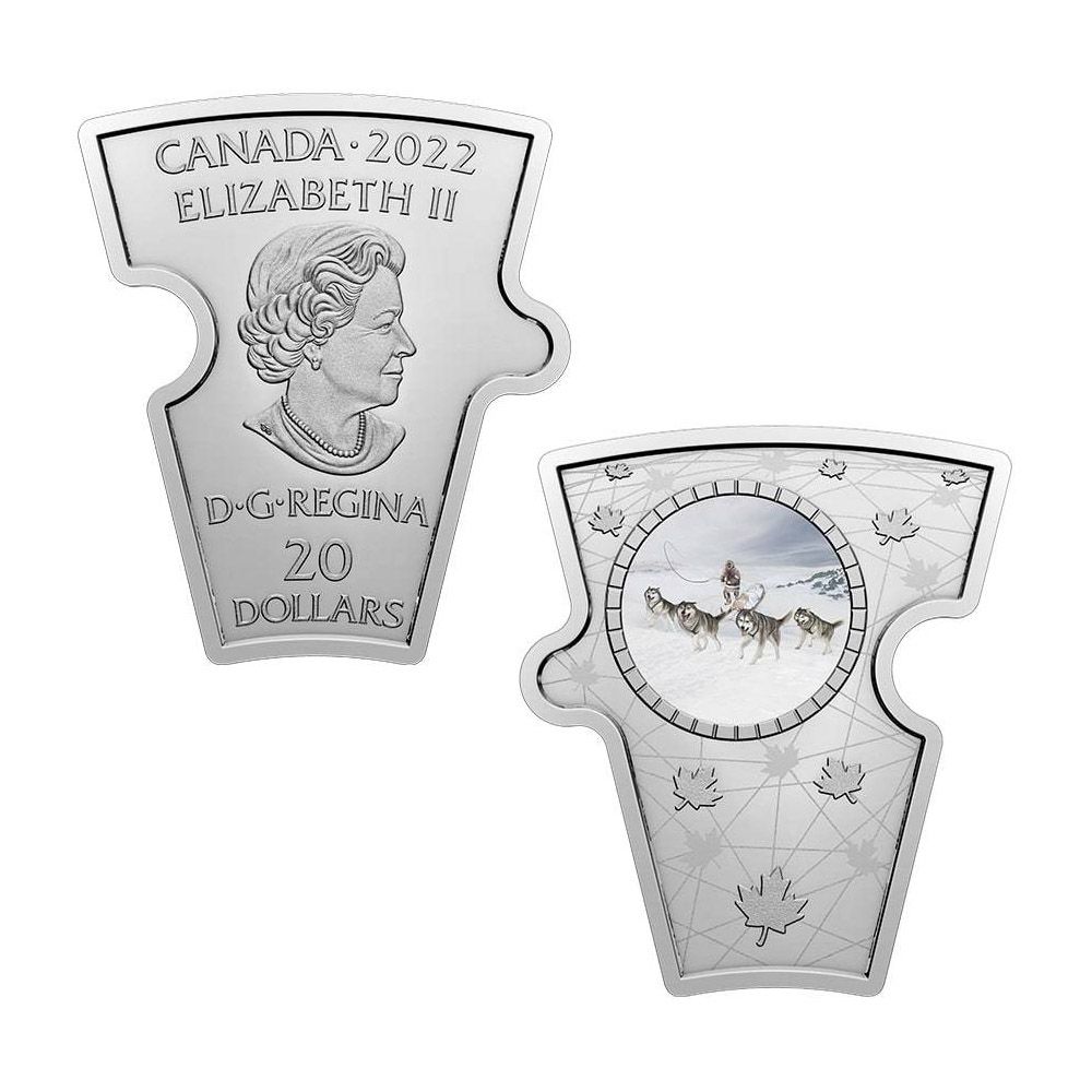 2022 16.15oz Proof Silver Puzzle Coin Set - Canadian Passages