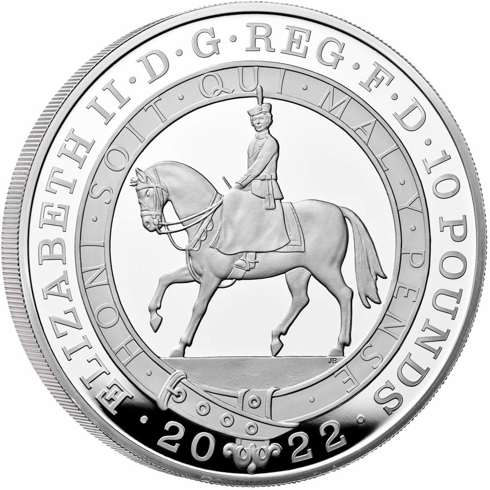 2022 The Platinum Jubilee of Her Majesty The Queen 5oz Silver Proof Coin