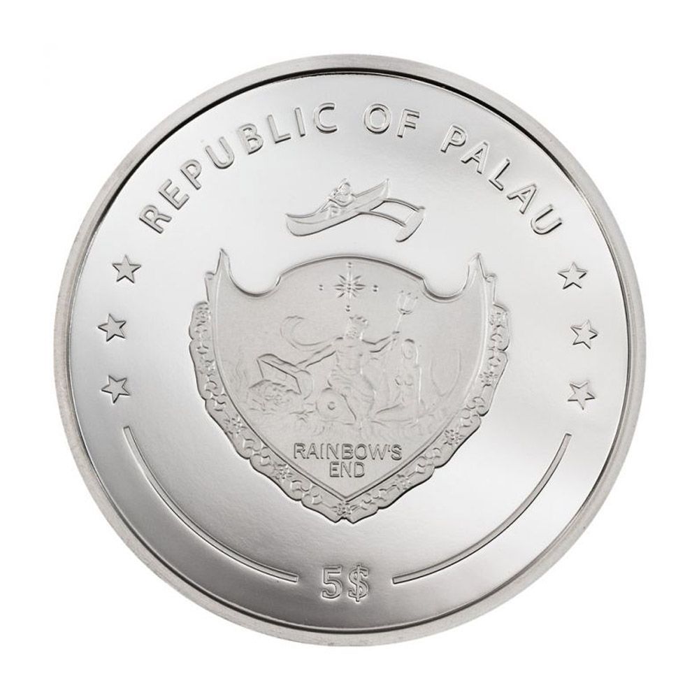 2022 1oz Silver Proof ColorEYEzed – Ocean blue
