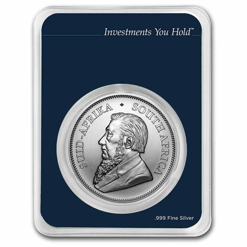 2022 South Africa 1 oz Silver Krugerrand (MintDirect® Single + PCGS)-2