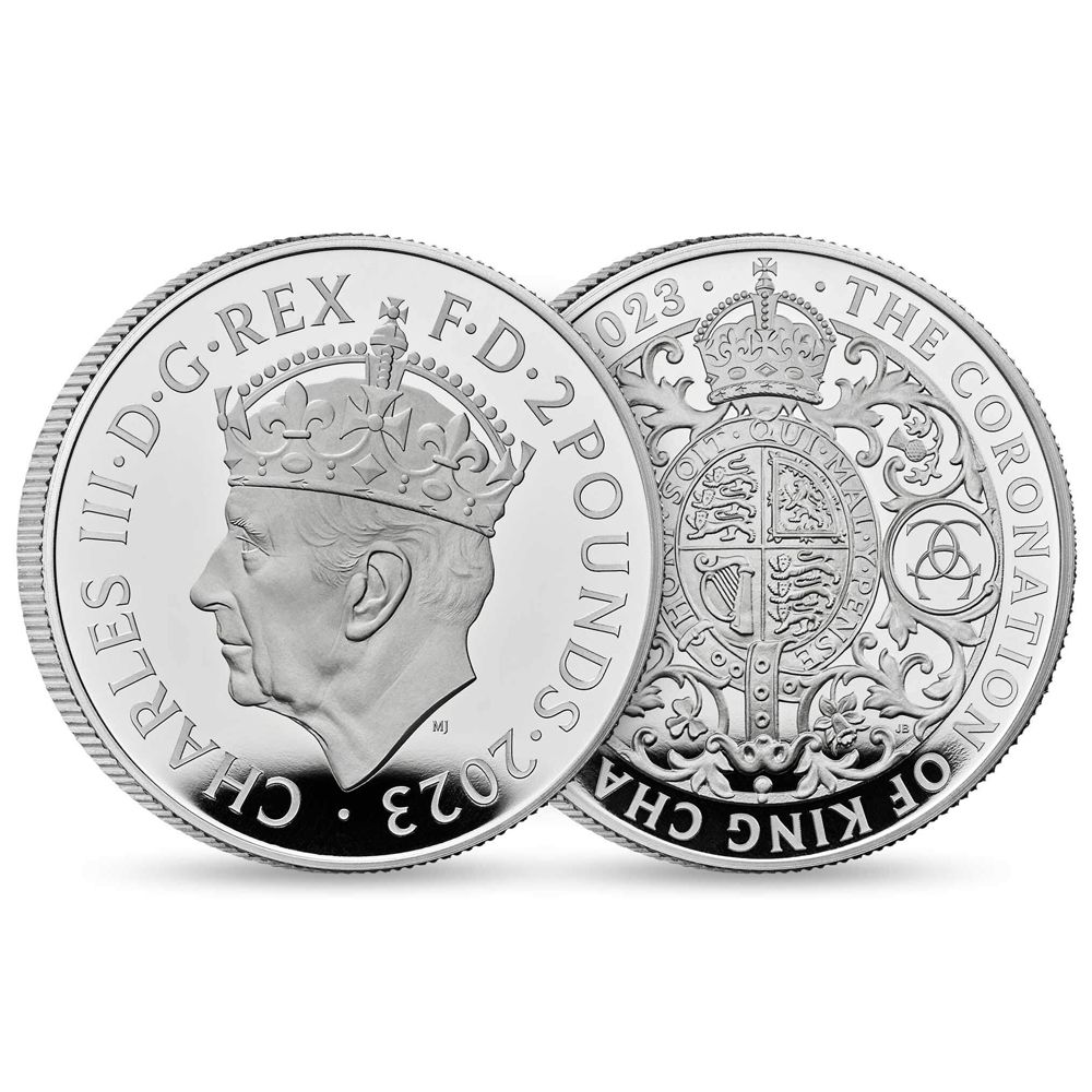 2023 1oz Silver The Coronation of His Majesty King Charles III