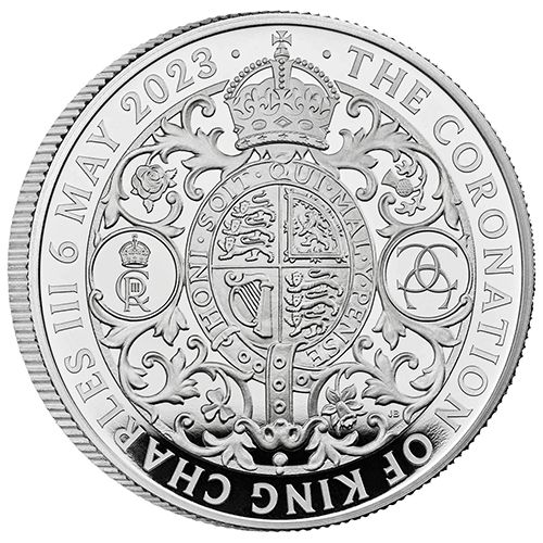 2023 1oz Silver The Coronation of His Majesty King Charles III