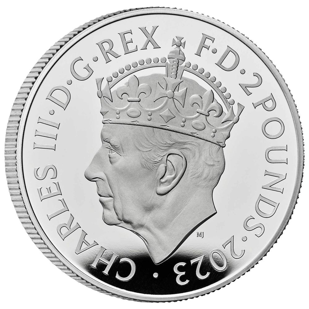 2023 1oz Silver The Coronation of His Majesty King Charles III