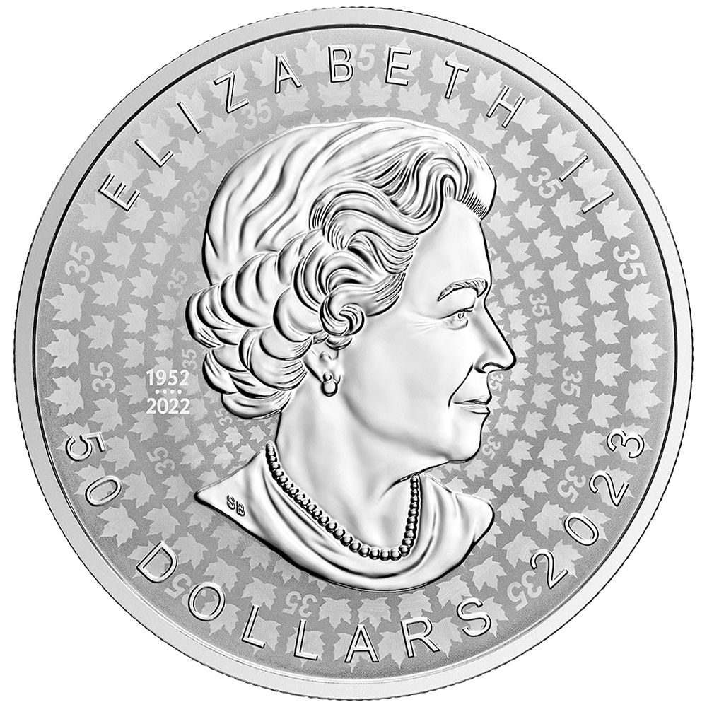 2023 5oz Silver Maple Ultra High Relief Coin-3