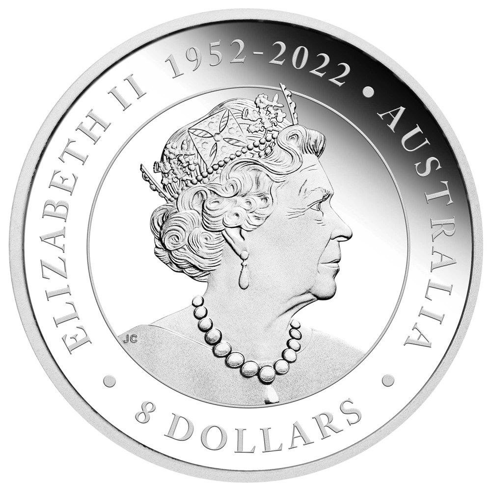 2023 5oz Silver Kookaburra Incused Coin-3