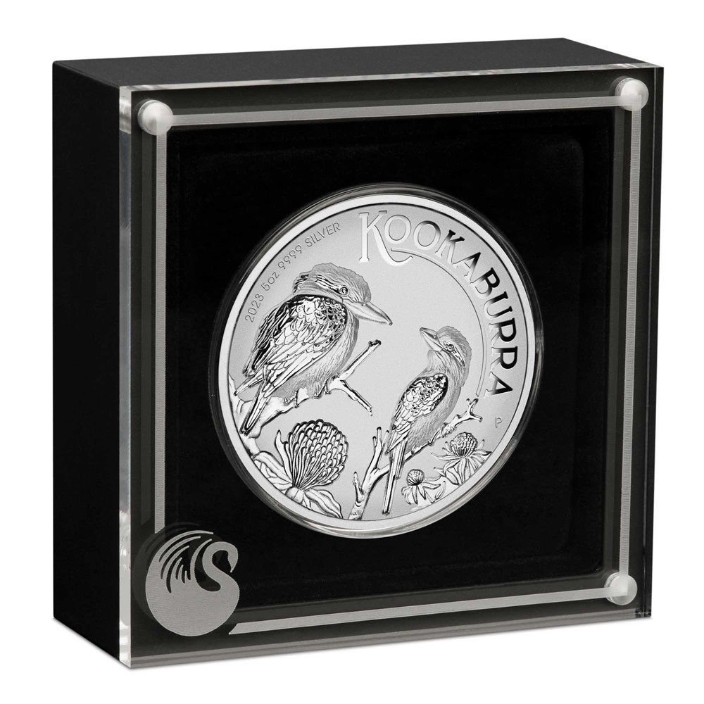 2023 5oz Silver Kookaburra Incused Coin-4