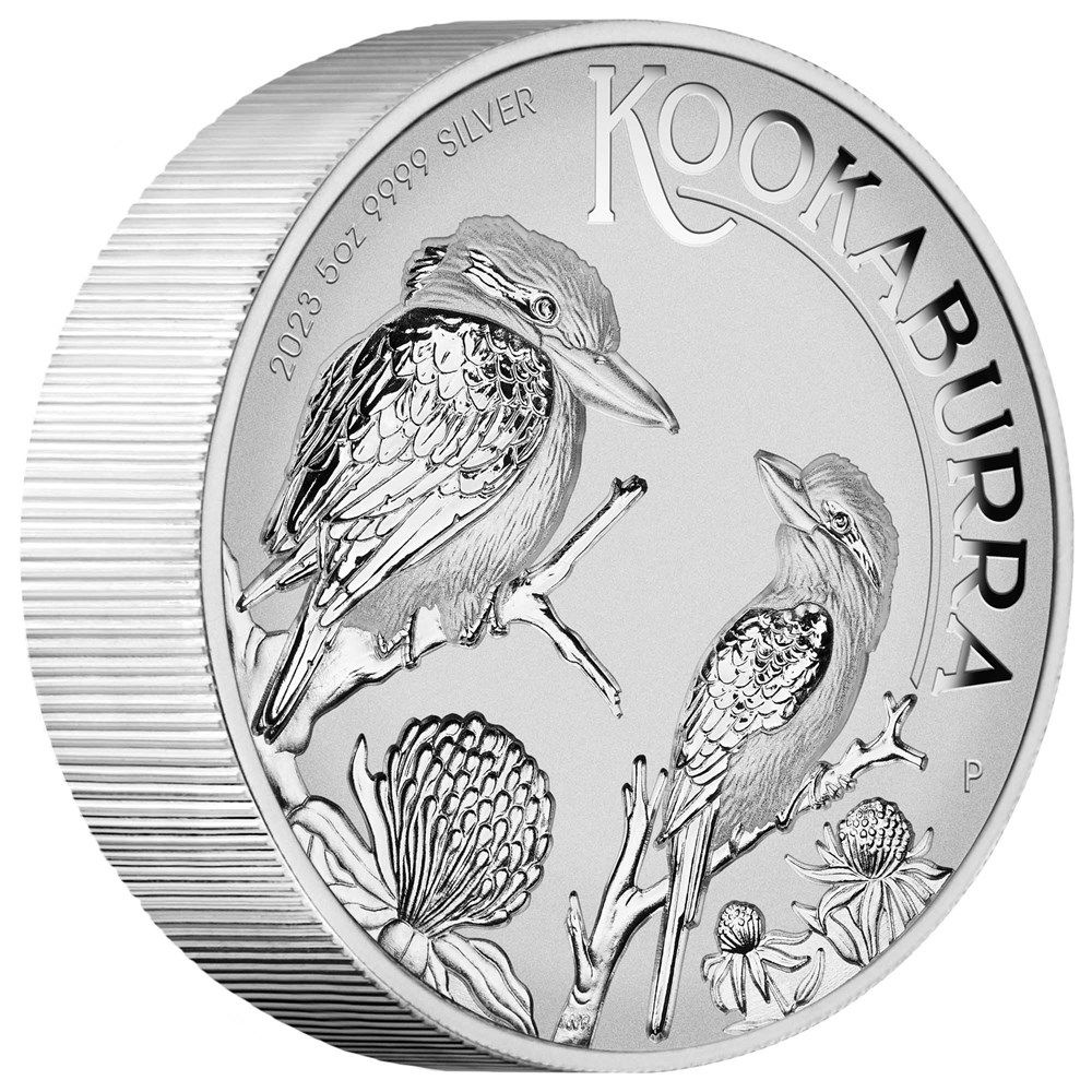2023 5oz Silver Kookaburra Incused Coin-1