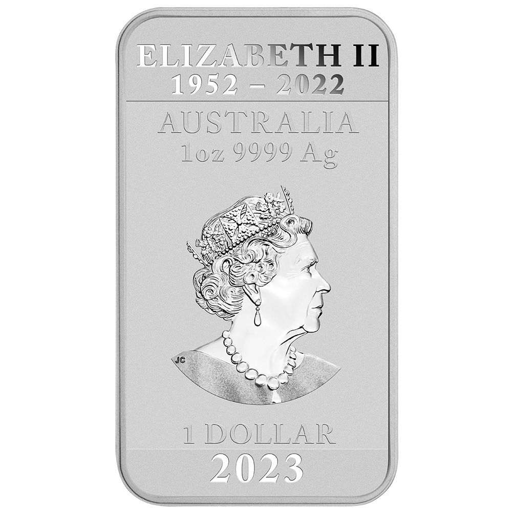 1oz Perth Mint Silver Rectangular Dragon Bar (2023)-3