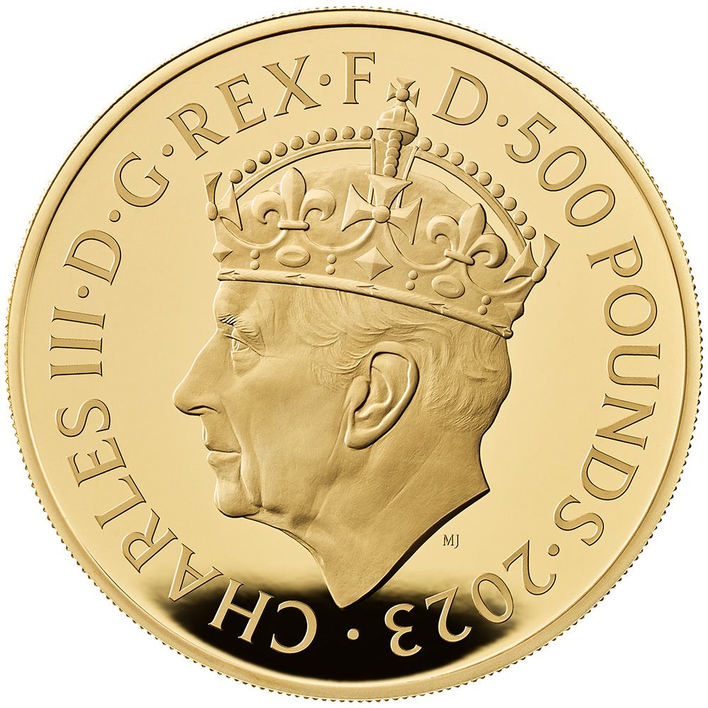 2023 UK 1 Kg Gold The Coronation of His Majesty King Charles III Proof Coin