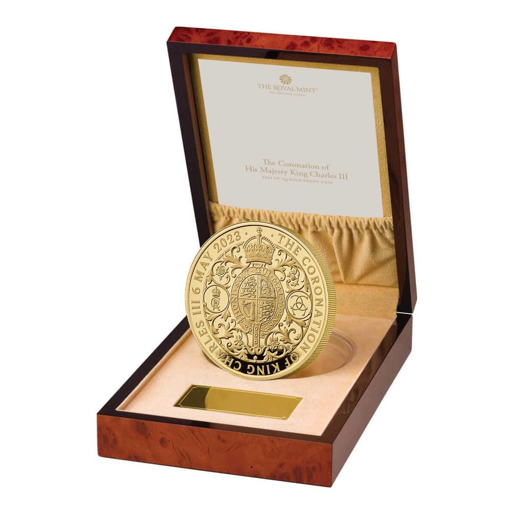 2023 UK 1 Kg Gold The Coronation of His Majesty King Charles III Proof Coin