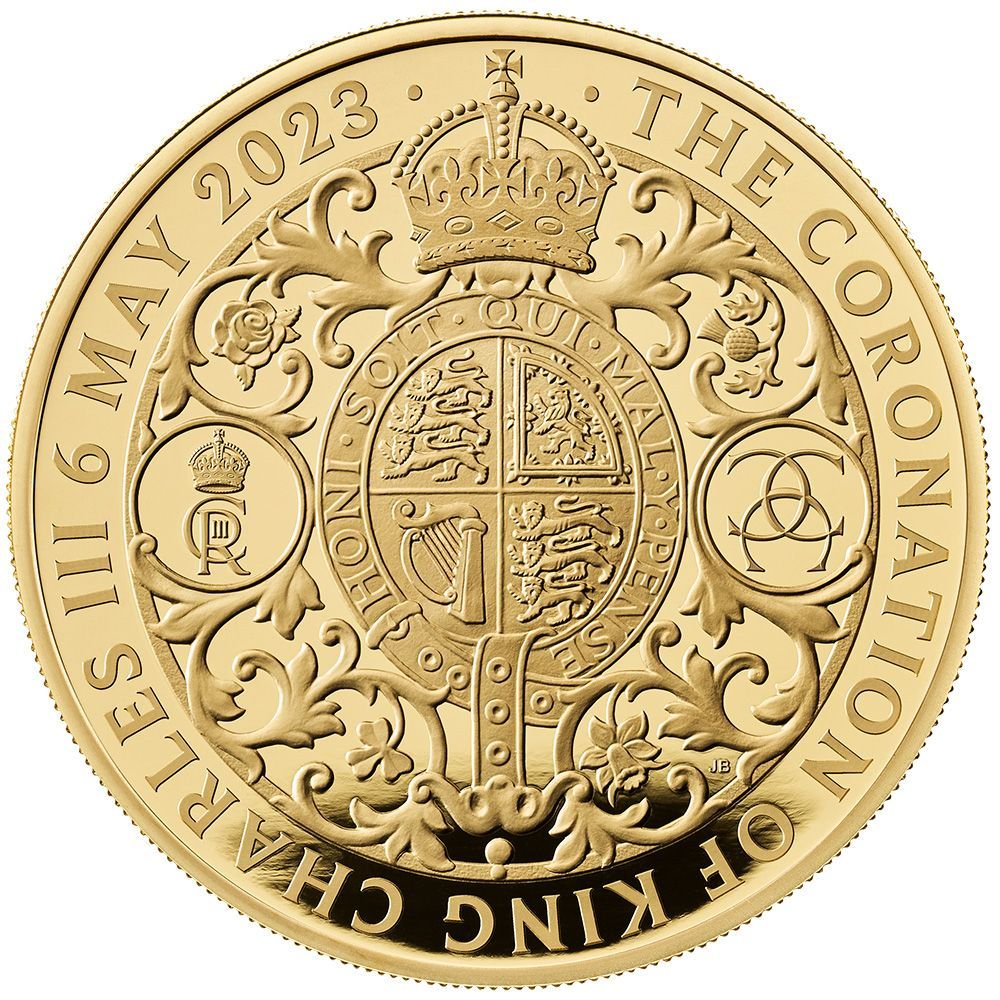 2023 UK 1 Kg Gold The Coronation of His Majesty King Charles III Proof Coin