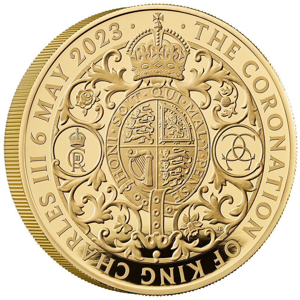 2023 UK 1 Kg Gold The Coronation of His Majesty King Charles III Proof Coin