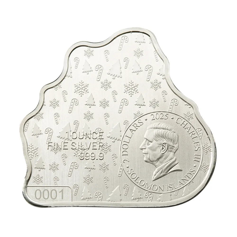 2025 1 oz Silver Snowman Winter Sleigh Ride Proof Coin