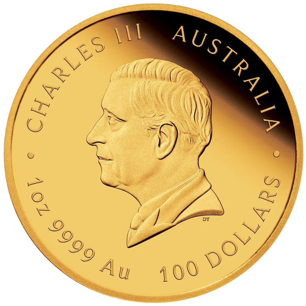 2025 Australia 1 oz Gold 80th Anniversary End of WWII - Winged Victory Proof Coin