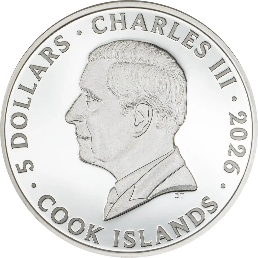 2025 Cook Islands 1 oz .9999 Silver the Gluttony Proof Coin