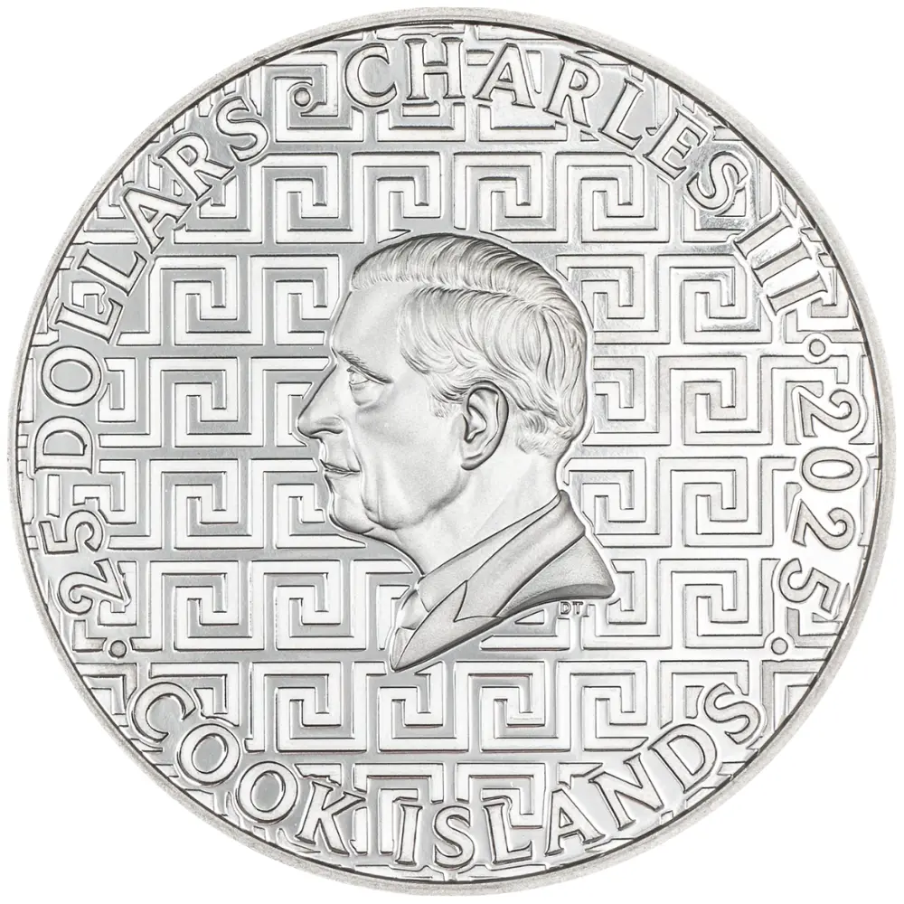 2025 Cook Islands 5 oz Silver the Bucket List Machu Picchu Proof Coin