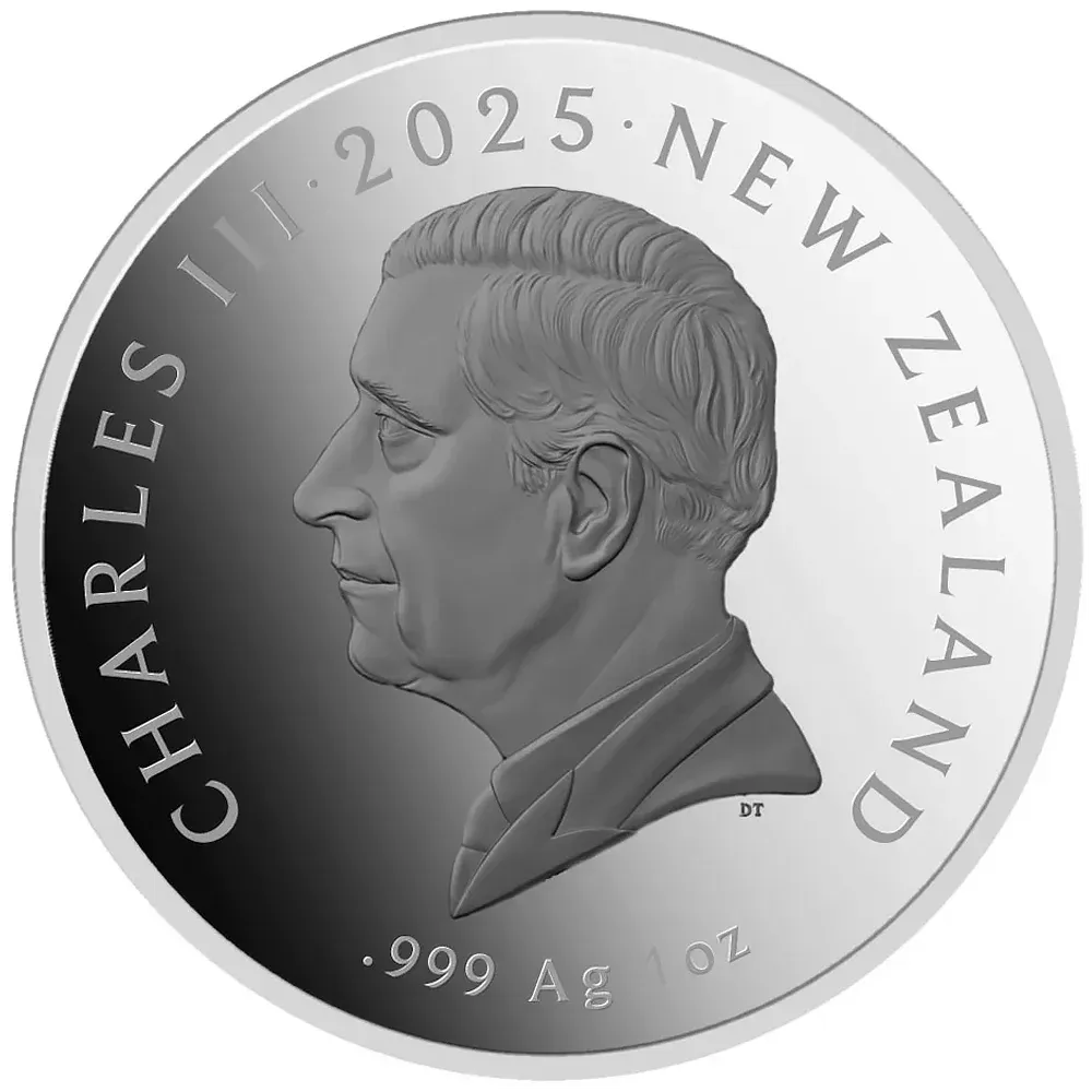 2025 New Zealand 1 oz .999 Silver Kiwi Specimen Coin - MyGold