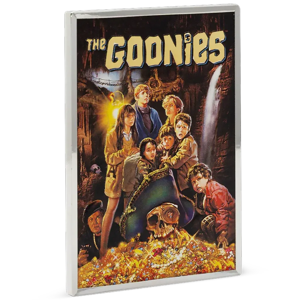 2025 Niue 5 oz 999 Pure Silver The Goonies - 40th Anniversary Proof Coin