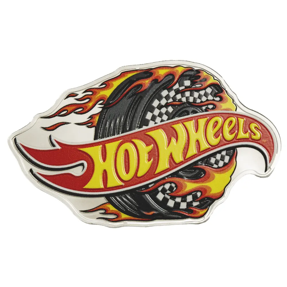 2025 Solomon Islands 1 oz Silver Hot Wheels™ Proof Coin