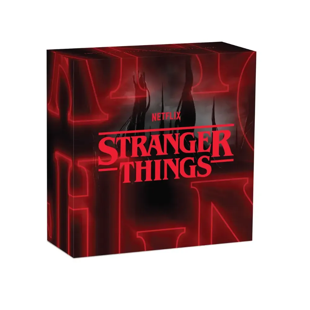 2026 Australia 2 oz Silver The Stranger Things Villains Antiqued Coloured Coin