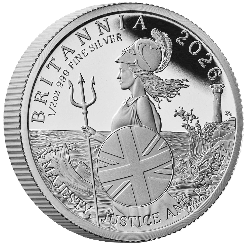 2026 Britannia UK Six-Coin Silver Proof Set - The Royal Mint