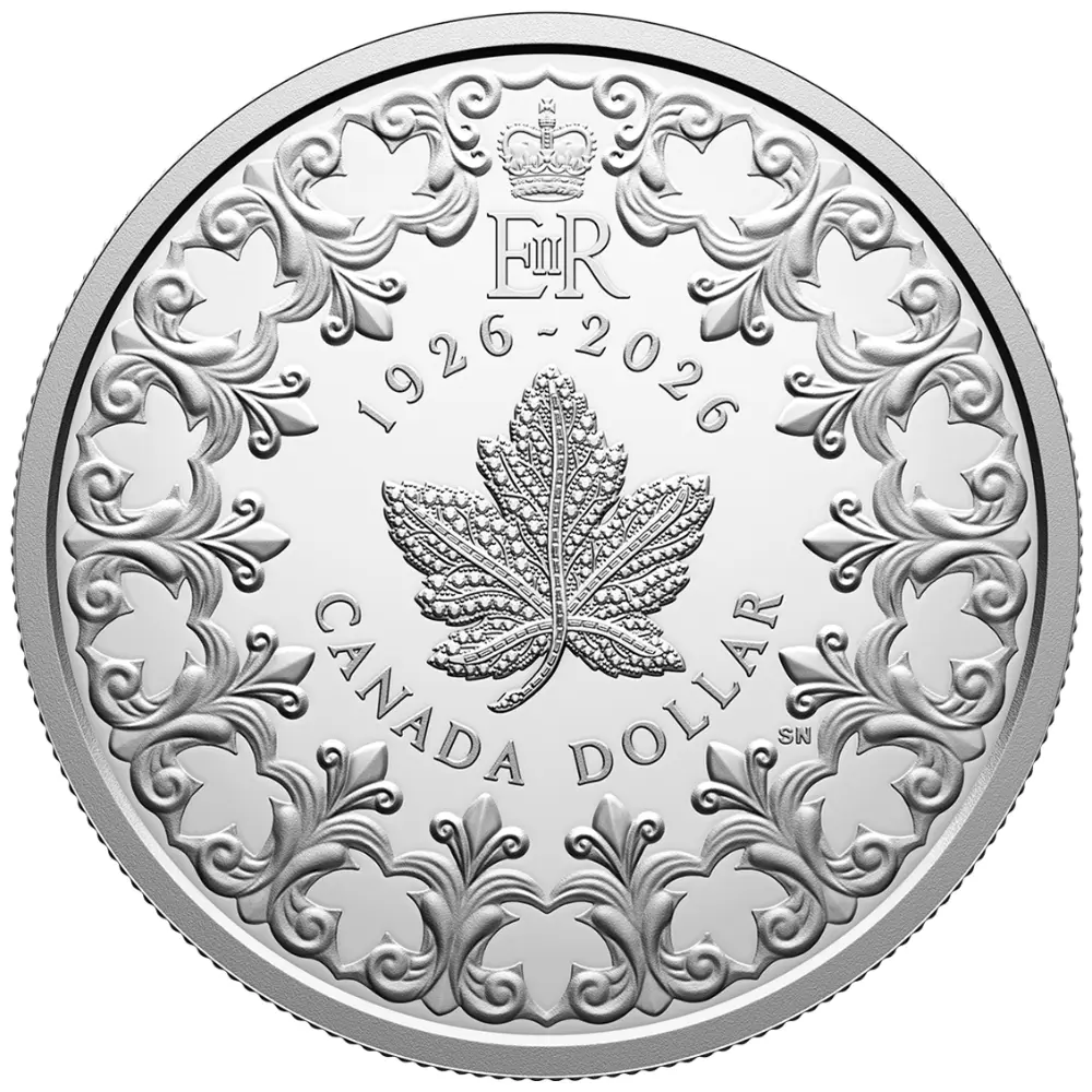 2026 Canada $1 23.17g Silver 100th Anniversary of the Birth of Queen Elizabeth II Proof Coin