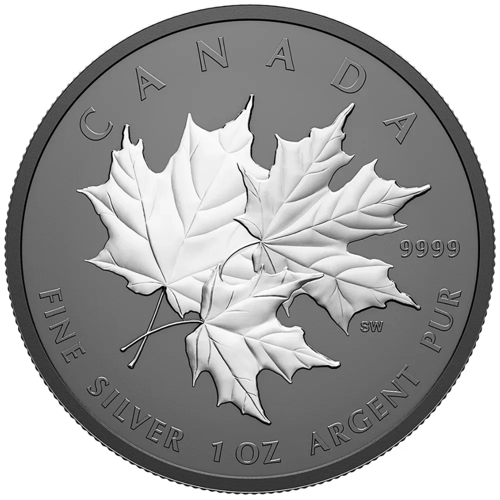 2026 Canada 1 oz .9999 Pure Silver Triple Maple Coin