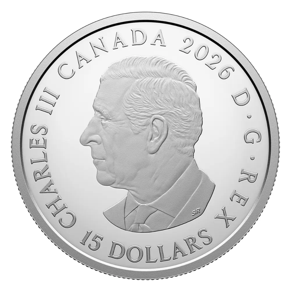 2026 Canada 3/4 oz Silver the Clan Animals: Sandhill Crane Proof Coin